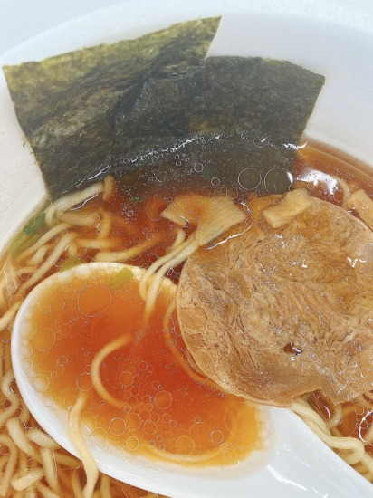 飯田商店　しょうゆらぁ麺　かやく